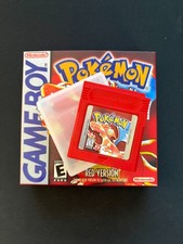 NEW Pokémon Red Version GBC Cartridge Only Tested Saves FAST SHIP picture