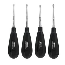 DOWELL Atraumatic Extraction Luxation Elevator Black Titanium picture