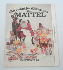 Vintage 1983 Mattel Wish List Christmas Toy Catalog Print Ad Retro Promo MOTU picture