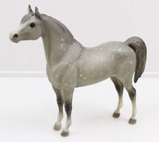 Breyer #213 Proud Arabian Stallion Matte Dapple Gray Traditional 1:9 1972-1988 picture