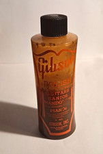Vintage 1950s Gibson Guitar Polish Bottle Case Candy Kalamazoo Les Paul ES-335 picture