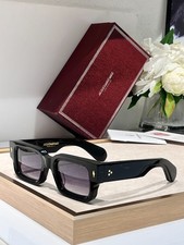 Jacques Marie Mage ASCARI Rectangle sunglasses 49-23 Black Frame Gradient Lens picture