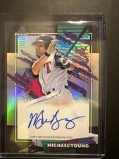 2026 Topps Finest - Finest Autographs Michael Young #FA-MY Refractor (AU) picture