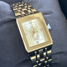 Bulova Our Lady Of Guadalupe / Nuestra Señora De Guadalupe Mens Diamond 97d120LG picture