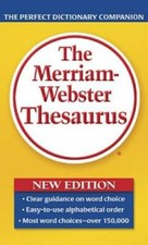 The Merriam-Webster Thesaurus - Mass Market Paperback By Merriam-Webster - GOOD picture