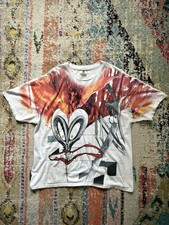 Vintage 1999 Pink Floyd The Wall Mega Print T-Shirt picture