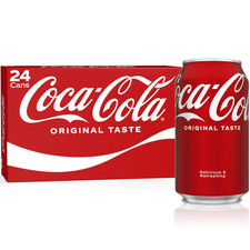 Coca-Cola Classic Soda Pop, 12 fl oz Cans, 24 Pack picture
