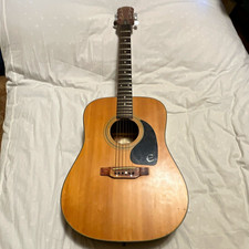 Epiphone PR200-NS Dreadnought Acoustic Guitar 6-String Natural Full Size picture