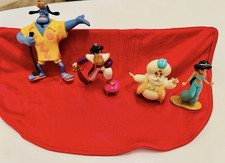 Vintage 1992-1993 Disney Aladdin Figures Mattel Genie, Aladdin, Sultan, Jasmine picture