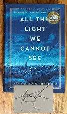 SIGNED Anthony Doerr  ALL THE LIGHT WE CANNOT SEE Collector's Edition NEW picture