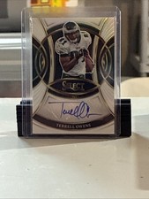 2025 Panini Select - Signatures Terrell Owens White 16/35 picture