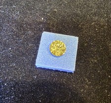 IGI Cert 1.00ct Lab-Created Round Brilliant Diamond Fancy Vivid Yellow VS2 Ideal picture