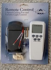 Gulf Coast 3 speed Ceiling Fan & Variable Light Control  Remote Control Kit picture