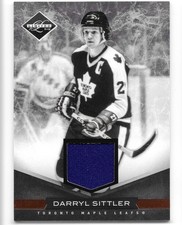 Darryl Sittler 2011-12 Panini Limited - #16 Patch /99 (MEM) picture