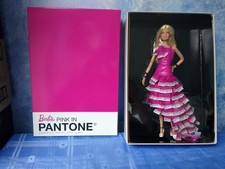 BARBIE 2011 Pink in Pantone Doll Mattel W3376 NRFB Excellent (PANTONE 219) picture