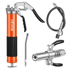 VEVOR 8000 PSI Grease Gun 14 oz Pistol Grip Grease Gun Includes 18 in Flex Hose picture