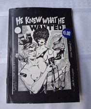 He Knew What He Wanted Gene Bilbrew ENEG Mutrix Vintage Illustrated Booklet picture