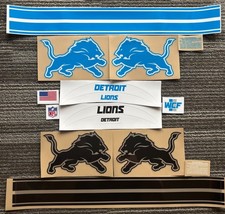 *READ* Defective Detroit Lions Football Helmet Decals - Variations picture