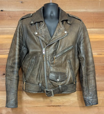 Vanson Leathers Men's Moto riders Jacket Size 40 vintage picture