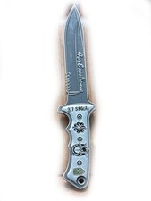 3/7 SFG(A) Dagger Shaped Special Forces Challenge Coin  W#5 picture