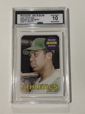 Topps 2006 Rookie of the Week Reggie Jackson #260 Oakland Athletics MLB Graded picture