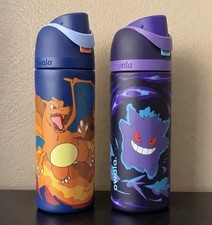 POKÉMON x OWALA CHARIZARD & GENGAR 2x Bundle 16 oz Stainless Steel Water Bottle picture