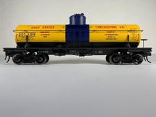ATLAS 'O' 2-RAIL #9642-1, GULF STATES CREOSOTING 8,000 GALLON TANK CAR #24, OB picture