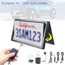 1PC/2PCS License Plate Frames Suit for 12x6in Universal License Plate Tag Holder picture