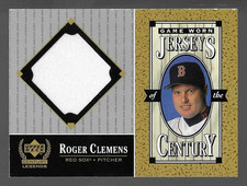 Roger Clemens 1999 Upper Deck Century Legends Game Jersey White picture