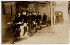 Ca. 1910 Saarbrucken Saar Coal Mining Cable Car System Train Germany Heckel picture