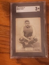 1934-36 National Chicle Batter-Up bill dickey. sgc 3.original.  hall of famer. picture