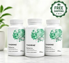 Latest Thorne, Berberine, Dual Action Formula, 1,000 mg per serving, 60 Caps  picture
