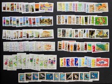 FRANCE 2024 collection made up of 132 Different Used Stamps in Complete Sets picture