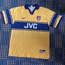 Vintage 1997-99 Nike Arsenal Away (Authentic) Football Jersey Size L picture