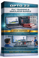 OPTO22 PLC  VIDEO TRAINING COURSE | SIMULATOR  | 2026 EDITION | LINK picture