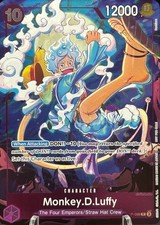 • Monkey.D.Luffy • P-099 Alt Art Foil Gear 5 Event Pack Promo One Piece TCG LP picture