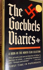 The Goebbels Diaries 1948 Vintage Paperback Eagle Books Edition. Good Condition. picture
