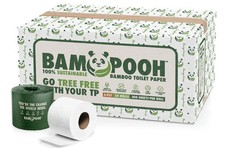 24 Rolls , Bamboo Story, Bamboo Toilet Paper Unbleached,3 Ply and 300 Sheets US picture
