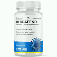 (1 Pack) Herpafend Advanced Formula Skin Health, Herpa Fend Pills (60 Capsules) picture