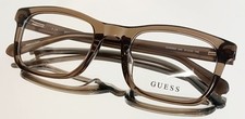 Originale GUESS GU50002 045 Eyeglasses TRANSPARENT BROWN New Plastic 51-22-145 picture