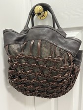 LOEWE Brown Calfskin Leather Shoulder Bag Special Edition picture