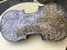 Beautiful 4/4 Custom Made Cozart Violin Extra Nice Carved Maple Back And Sides picture