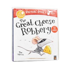 Great Cheese Robbery 10 Picture Books by Little Tiger - Ages 0-5 - Paperback picture
