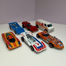 Vintage Hot Wheels Redline Lot 6 Porsche 917 Bugeye Paramedic Twin Mill picture