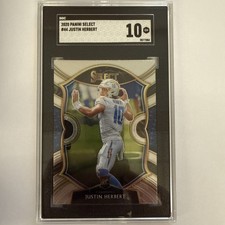 2020 Panini Select Justin Herbert #44 Concourse Rookie RC SGC 10 picture