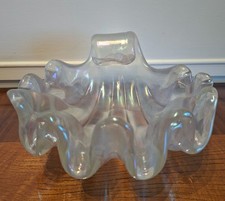 Barovier&Toso Shell 1940s Murano Iridescent Glass Italy picture