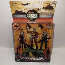 Lanard The Corps MAX POWER SETS No. 3313 SEALED IN BOX action figures, 11 Piece picture