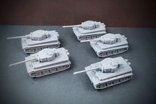 1/72nd Scale German Tiger Tank X5 20mm scale miniatures  picture