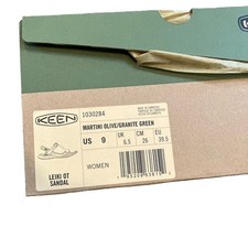 NEW - KEEN Women's Leiki Sandal, martini olive/granite green, Women's size 9 picture