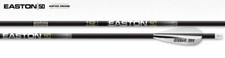 Easton 5.0 5mm Match Grade 300 Spine Fletched Hybrid Vanes HIT w/ collars 6pk picture